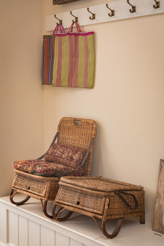 Antique Edwardian pair of picnic chairs pearllowe