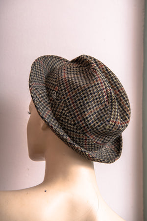 Vintage tweed hat