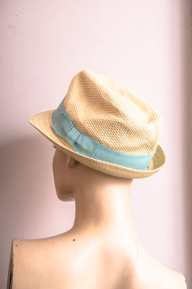 Vintage straw style hat