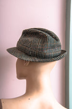 Vintage tweed style hat