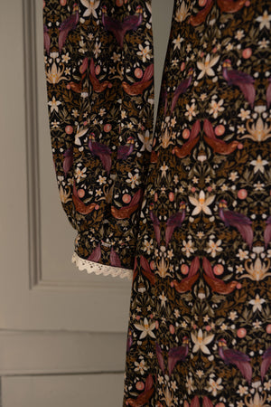 Liberty print Hazel sample knee length dress