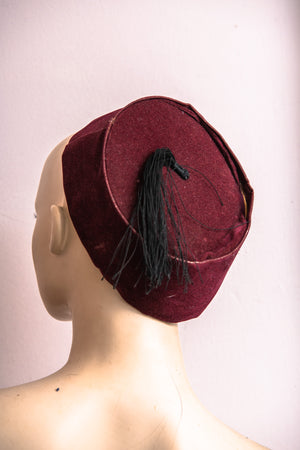 Vintage red hat
