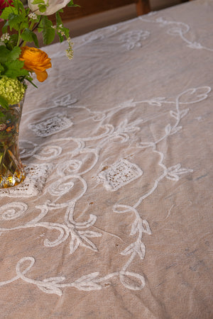 Lace tablecloth