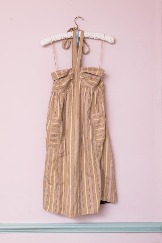 Marcs Jacobs halter neck striped sundress