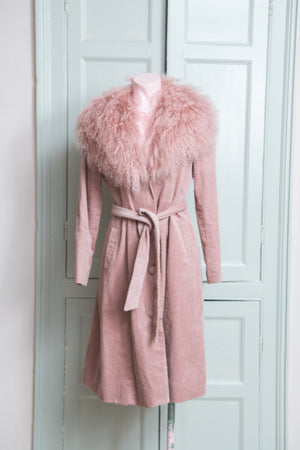 Charlotte Simone Pink Corduroy Coat