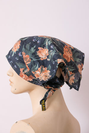 Liberty print headscarf sample