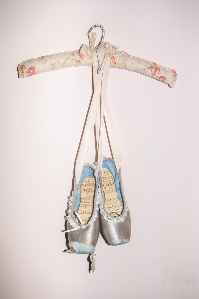 Antique ballet shoes