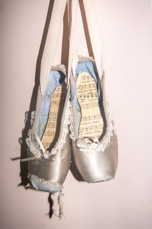 Antique ballet shoes