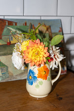 Antique Floral jug