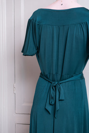 Green Faith Sample knee length dress