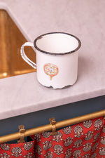Antique Ship metal mug