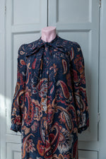 Vintage floral pussybow dress