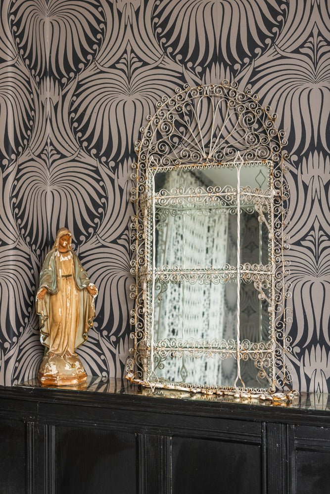 Antique Large 1920s Mirror