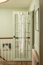 Antique cherub lace panel
