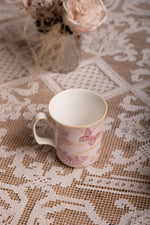 7 x China Mugs with butterflies by Zandra Rhodes for Royal Albert