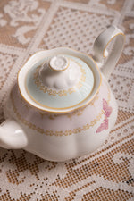 Vintage Butterfly China Teapot by Zandra Rhodes for Royal Albert