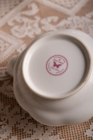 Vintage Butterfly China Teapot by Zandra Rhodes for Royal Albert