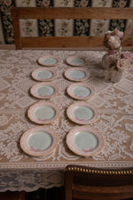 10 x China side plates with butterflies by Zandra Rhodes for Royal Albert