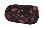 Black lace Travel Bag with Tassel