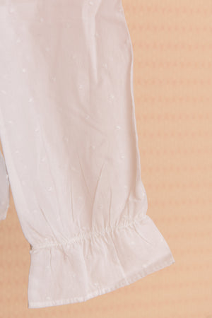 White cotton shirt