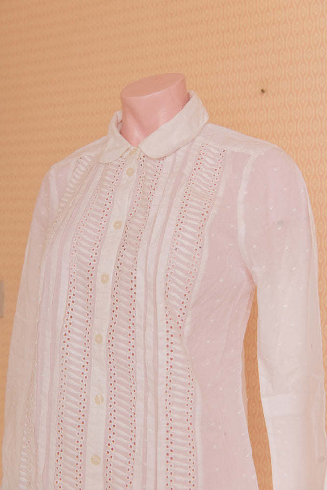 White cotton shirt