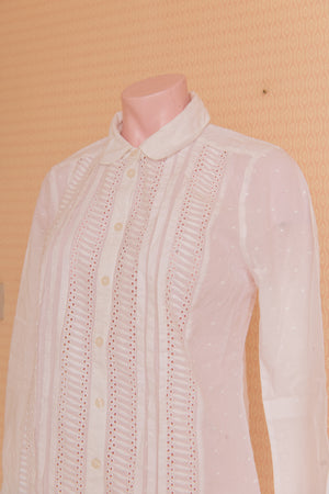 White cotton shirt