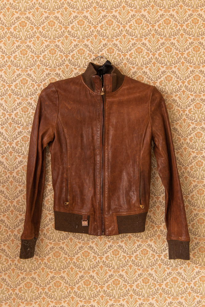 Dolce and Gabanna Childs Leather Jacket