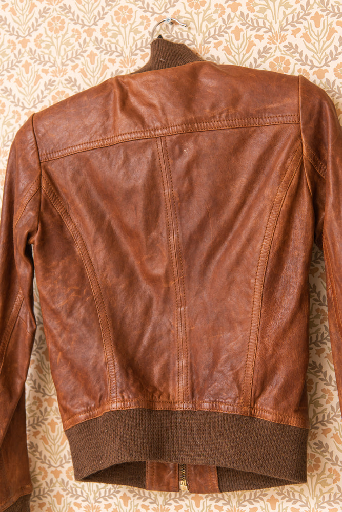 Dolce and Gabanna Childs Leather Jacket