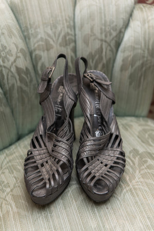 Nanette Lapore Silver Shoes