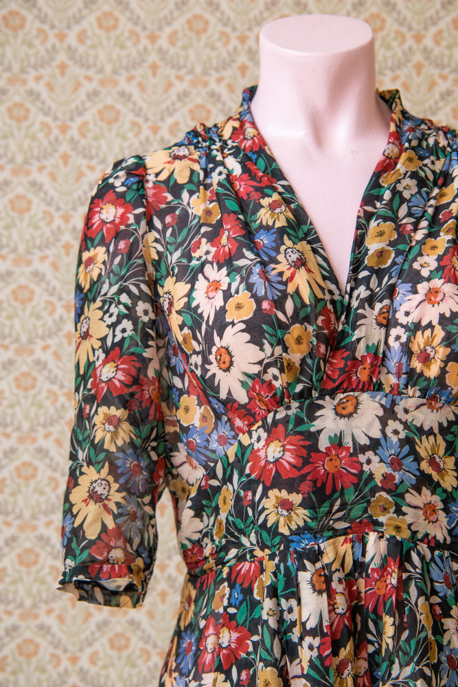 Pearl Lowe floral Mabel knee length sample