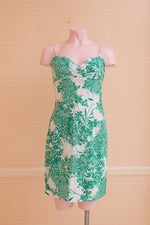 Vintage Green and White Sundress