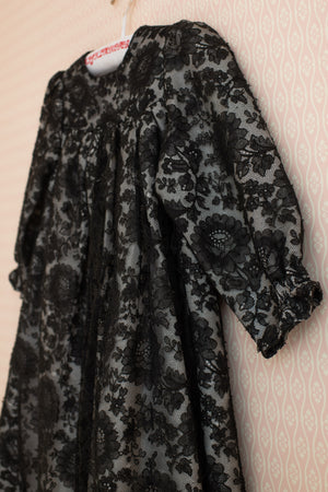 Black Lace Childs Dress