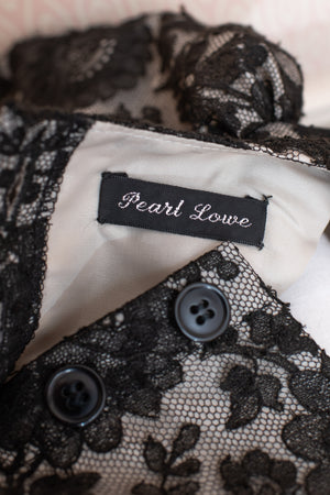 Black Lace Childs Dress
