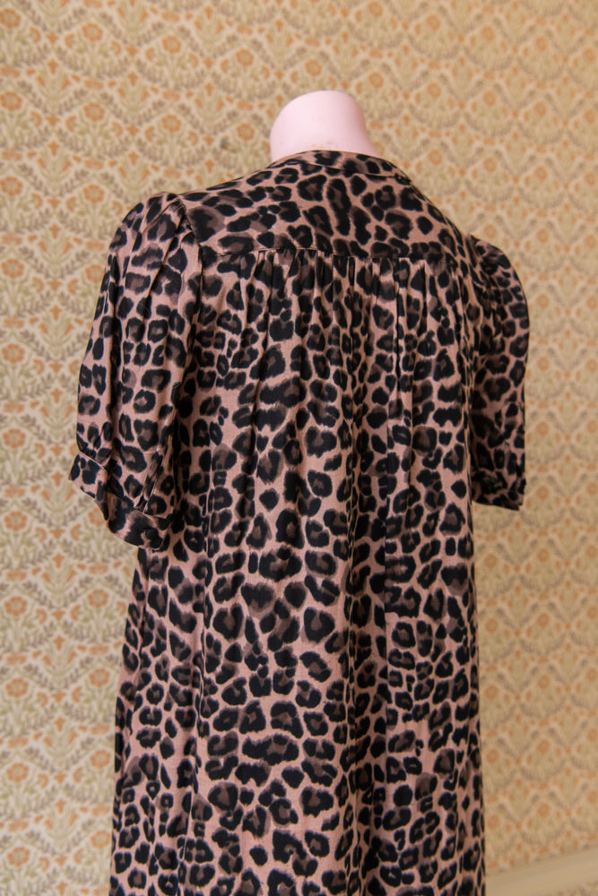 Leopard print dress