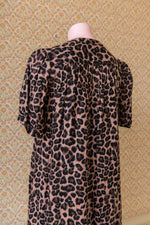 Leopard print dress