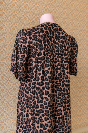 Leopard print dress