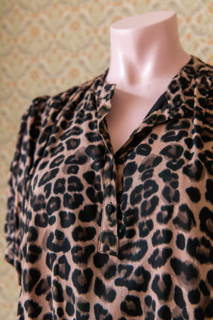 Leopard print dress