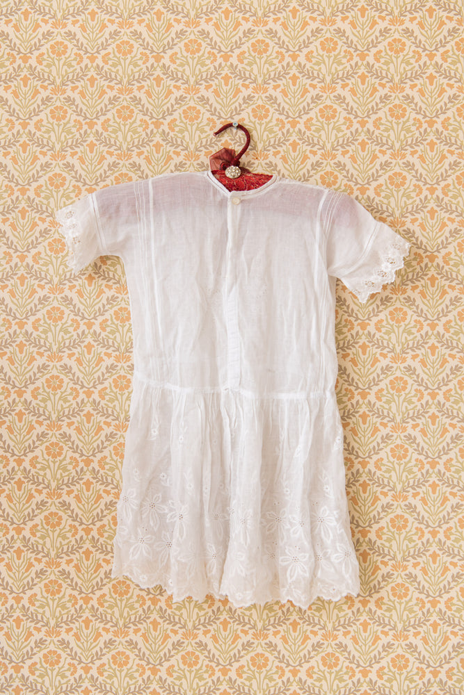 Antique white child's dress