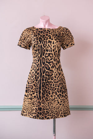 Peacocks animal print dress top