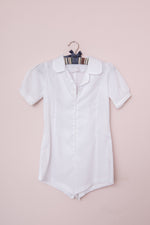Petite Pearl Lowe white cotton bunny outfit