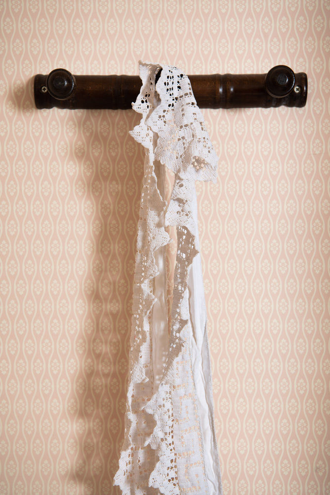 Antique french lace ribbon