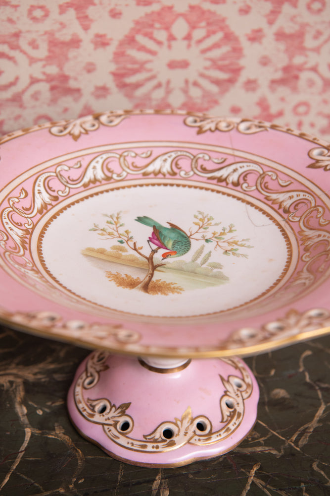 Antique cake stand pearllowe