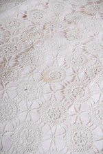 Antique French Crochet Bedspread