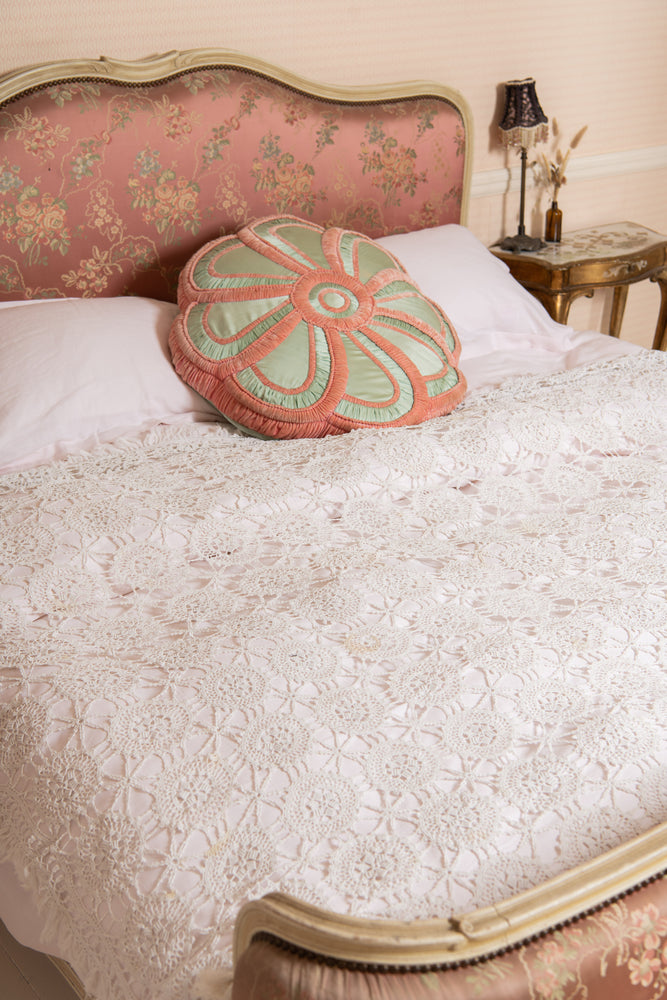 Crochet bedding sales