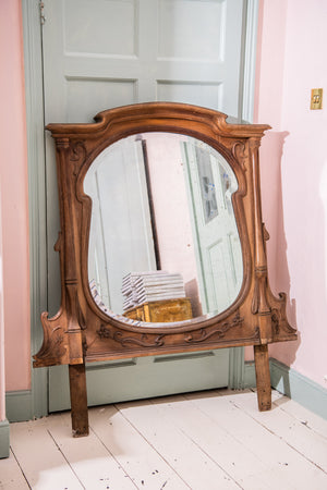 Antique Art Deco mirror