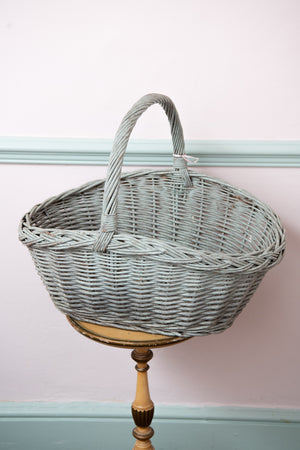 Victorian Blue Basket