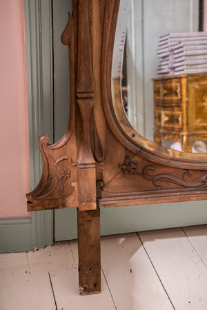 Antique Art Deco mirror