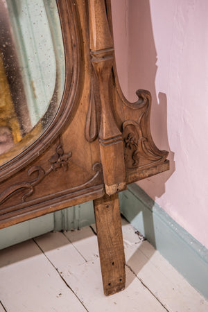 Antique Art Deco mirror