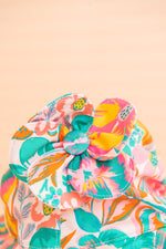 Floral Swim Hat Sample