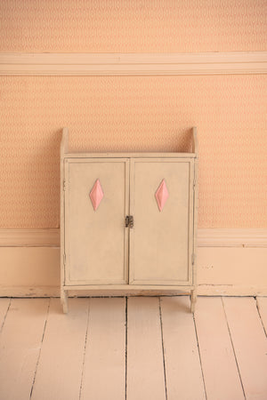 Antique art deco wall cabinet
